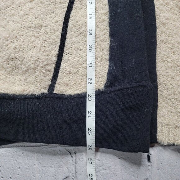 Anthro Sparrow Wool Blend Cream Black Accent Full Zip Jacket Size XS - Picture 11 of 13